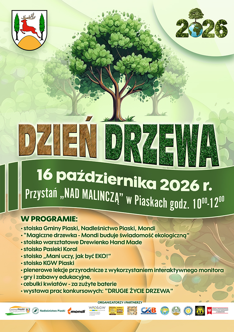 Plakat informujący o akcji
