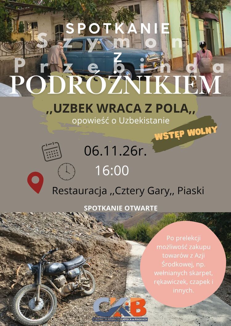 Plakat informujący o akcji