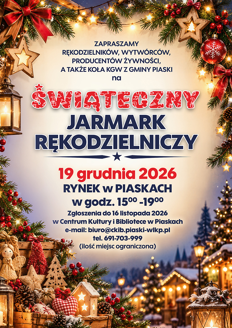 Plakat informujący o akcji
