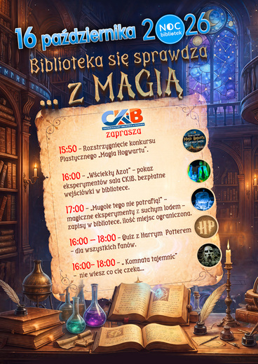 Program Nocy Bibliotek w CKiB