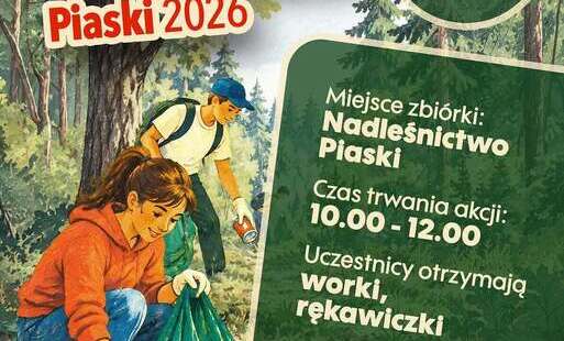 Plakat o akcji sprzątania świata