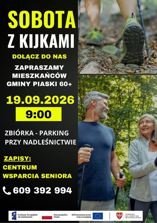 Plakat informujący o akcji
