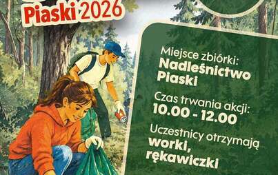 Plakat informujący o akcji.