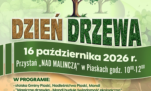 Plakat informujący o akcji