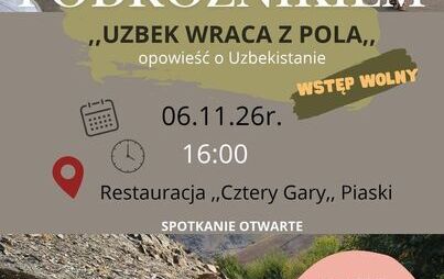 Plakat informujący o akcji