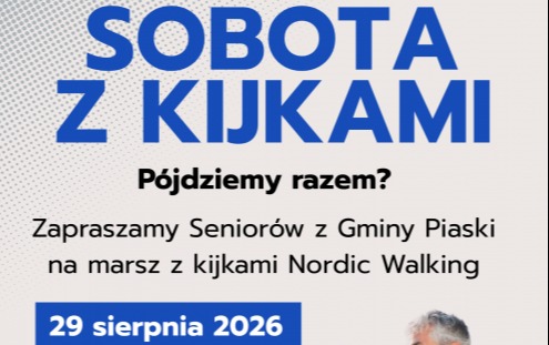 Zdjęcie do SOBOTA Z KIJKAMI &ndash; RUSZAMY RAZEM!