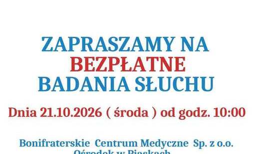 Plakat informujący o akcji